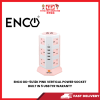 ENCO DD-5U12K PINK VERTICAL POWER SOCKET BUILT IN 5 USB 1YR WARANTY [SBN:YES NILAI:NO MELAKA:YES HPS:NO]