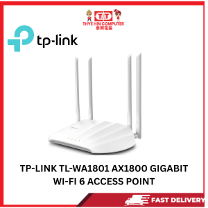 TP-LINK TL-WA1801 AX1800 GIGABIT WI-FI 6 ACCESS POINT