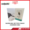 SALPIDO SDC-207 TYPE-C BLACK CHARGING CABLE [SBN:NO NILAI:YES MELAKA:NO HPS:NO]