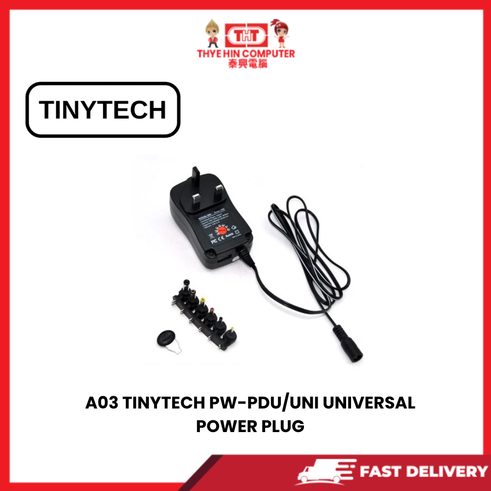 A03 TINYTECH PW-PDU/UNI UNIVERSAL POWER PLUG