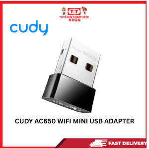 CUDY AC650 WIFI MINI USB ADAPTER [SBN:YES NILAI:NO MELAKA:NO HPS:NO] [SBN:YES NILAI:NO MELAKA:NO HPS:NO]