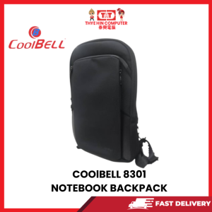 COOBELL 8301 NOTEBOOK BACKPACK 15.6 GREY [SBN:NO NILAI:YES MELAKA:NO HPS:NO]