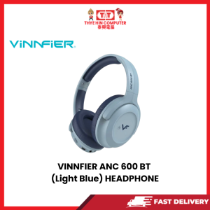 VINNFIER ANC 600 BT  (LIGHT BLUE) HEADPHONE [SBN:YES NILAI:NO MELAKA:NO HPS:NO]