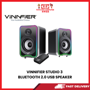 VINNIFIER STUDIO 3 BLUETOOTH 2.0 USB SPEAKER [SBN:NO NILAI:YES MELAKA:NO HPS:NO] [SBN:NO NILAI:YES MELAKA:NO HPS:NO]