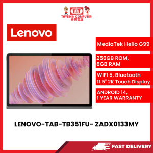LENOVO-TAB-TB351FU-MEDIATEK HELIO G99 PROCESSOR,8GBR4,256GBROM,11.5" 2K TOUCH,ANDROID14,WIFI,1YR