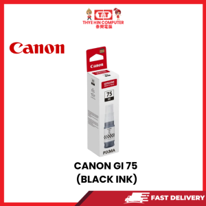 CANON GI 75 BLACK INK [SBN:YES NILAI:NO MELAKA:NO HPS:NO]