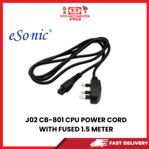 J02 CB-801 CPU POWER CORD WITH FUSED  1.5 METER [SBN:YES NILAI:NO MELAKA:NO HPS:NO]