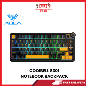AULA F75 3 IN 1 GASKET KEYBOARD (BLACK+ GRAY+ YELLOW) [SBN:NO NILAI:YES MELAKA:NO HPS:NO]
