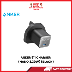 ANKER 511 CHARGER (NANO 3,30W) (BLACK) [SBN:YES NILAI:NO MELAKA:NO HPS:NO]