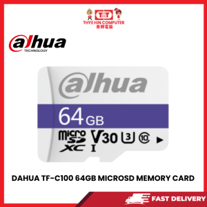 DAHUA TF-C100 64GB MICROSD MEMORY CARD [SBN:NO NILAI:YES MELAKA:NO HPS:NO]