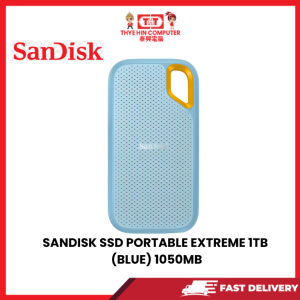 SANDISK SSD PORTABLE EXTREME 1TB (BLUE) 1050MB [SBN:YES NILAI:NO MELAKA:NO HPS:NO]
