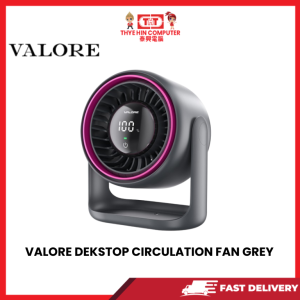 VALORE DEKSTOP CIRCULATION FAN GREY [SBN:YES NILAI:YES MELAKA:NO HPS:NO]