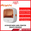 AIYIN B21 MINI LABEL PRINTER (WHITE ORANGE) [SBN:YES NILAI:NO MELAKA:NO HPS:NO]