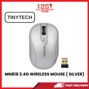 MN818 2.4G WIRELESS MOUSE ( SILVER) [SBN:NO NILAI:YES MELAKA:NO HPS:NO]