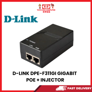 D-LINK DPE-F311GI GIGABIT POE + INJECTOR [SBN:YES NILAI:NO MELAKA:NO HPS:NO]