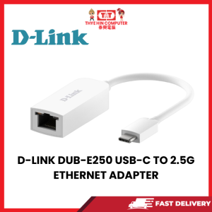 D-LINK DUB-E250 USB-C TO 2.5G ETHERNET ADAPTER [SBN:YES NILAI:NO MELAKA:NO HPS:NO]