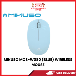 MIKUSO MOS-W080 (BLUE) WIRELESS MOUSE
