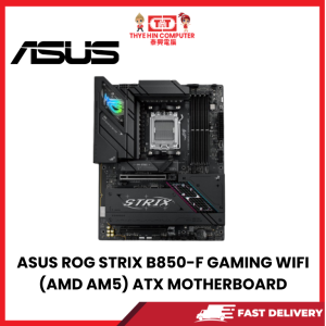ASUS ROG STRIX B850-F GAMING WIFI (AMD AM5) ATX MOTHERBOARD