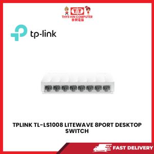 TPLINK TL-LS1008 LITEWAVE 8 PORT 10/100M DESKTOP SWITCH [SBN:YES NILAI:NO MELAKA:NO HPS:NO]