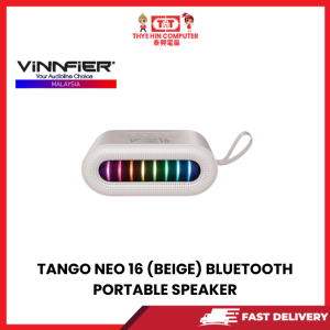 TANGO NEO 16 (BEIGE) BLUETOOTH PORTABLE SPEAKER [SBN:YES NILAI:NO MELAKA:NO HPS:NO]