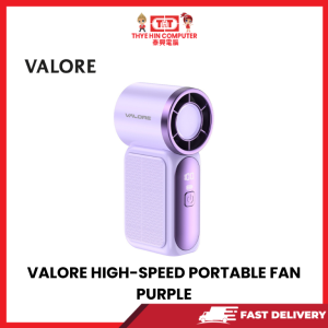 VALORE HIGH-SPEED PORTABLE FAN PURPLE [SBN:NO NILAI:YES MELAKA:NO HPS:NO]