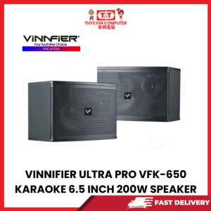 VINNIFIER ULTRA PRO VFK-650 KARAOKE 6.5 INCH 200W SPEAKER [SBN:NO NILAI:NO MELAKA:YES HPS:NO]