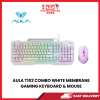 AULA T102 COMBO WHITE  MEMBRANE GAMING KEYBOARD & MOUSE [SBN:NO NILAI:YES MELAKA:NO HPS:NO]