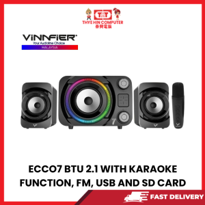 ECCO7 BTU 2.1 WITH KARAOKE FUNCTION, FM, USB AND SD CARD [SBN:NO NILAI:NO MELAKA:YES HPS:NO]