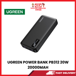 UGREEN POWER BANK PB312 20W 20000MAH [SBN:NO NILAI:NO MELAKA:YES HPS:NO]