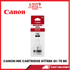 CANON INK CARTRIDGE G176BK GI-76 BK