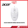 ACER OMW316 WIRED MOUSE WHITE [SBN:NO NILAI:YES MELAKA:NO HPS:NO]