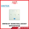 DINTEK DT 1GANG WALL SOCKET WITH KEYSTOE [SBN:YES NILAI:NO MELAKA:NO HPS:NO]
