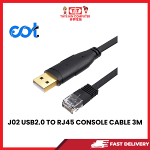 J02 USB2.0 TO RJ45 CONSOLE CABLE 3M [SBN:YES NILAI:NO MELAKA:NO HPS:NO]