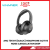 ANC 700 BT (BLACK) HEADPHONE ACTIVE NOISE CANCELLATION  DEEP [SBN:NO NILAI:NO MELAKA:NO HPS:NO]