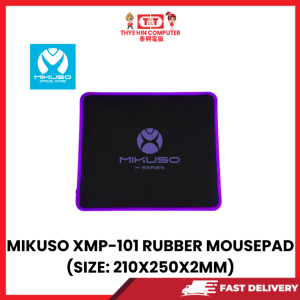 MIKUSO XMP-101 RUBBER MOUSEPAD (SIZE: 210X250X2MM) [SBN:YES NILAI:NO MELAKA:NO HPS:NO]