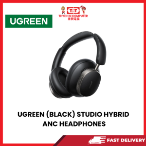 UGREEN (BLACK) STUDIO HYBRID ANC HEADPHONES [SBN:YES NILAI:NO MELAKA:NO HPS:NO]