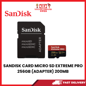 SANDISK CARD SD EXTREME 128GB 180MB [SBN:YES NILAI:NO MELAKA:YES HPS:NO]