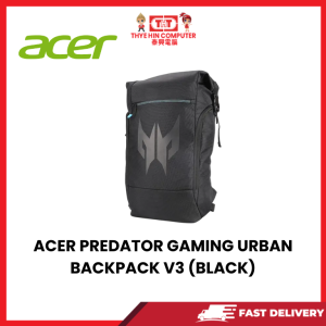 ACER PREDATOR GAMING URBAN BACKPACK V3 (BLACK) [SBN:YES NILAI:NO MELAKA:NO HPS:NO]