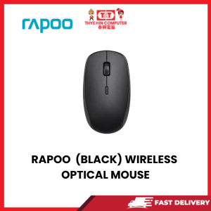 RAPOO M1 (BLACK) WIRELESS OPTICAL MOUSE