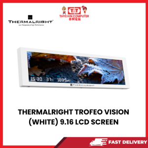 THERMALRIGHT TROFEO VISION (WHITE) 9.16 LCD SCREEN [SBN:NO NILAI:YES MELAKA:NO HPS:NO]