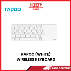 A06 RAPOO E900T (WHITE) MULTI MODE WIRELESS KEYBOARD US