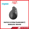 RAPOO EV310M (DARK GREY) MULTI MODE WIRELESS ERGONOMIC MOUSE