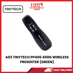 A03 TINYTECH PP400 400G WIRELESS PRESENTER (GREEN)