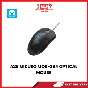 A25 MIKUSO MOS-384 OPTICAL MOUSE [SBN:YES NILAI:NO MELAKA:NO HPS:NO]