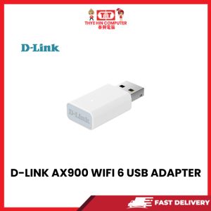 D-LINK AX900 WIFI 6 USB ADAPTER [SBN:YES NILAI:NO MELAKA:NO HPS:NO]