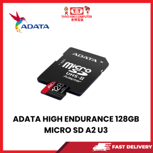 ADATA HIGH ENDURANCE 128GB MICRO SD A2 U3