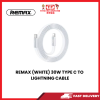 REMAX (WHITE) CB35 (C-L) 30W ULTIMATE SERIES TYPE C TO LIGHTNING CABLE [SBN:NO NILAI:YES MELAKA:NO HPS:NO]
