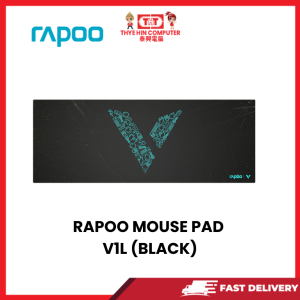 RAPOO MOUSE PAD V1L (BLACK)