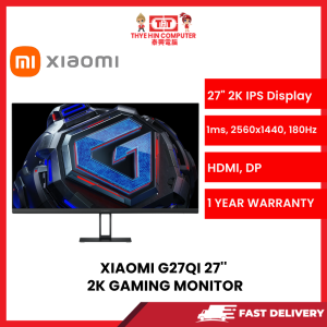 XIAOMI G27QI 27'' 1MS 180HZ IPS 2K GAMING MONITOR