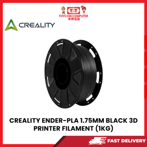 CREALITY ENDER-PLA 1.75MM BLACK 3D PRINTER FILAMENT (1KG)